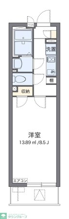 クレイノコンフォールの物件間取画像